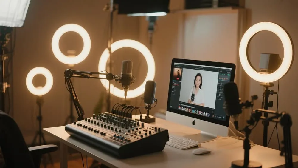 Thiết bị & Phòng Studio Live